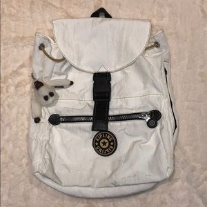 Kipling City Pack Medium Backpack in White